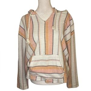 Ocean Drive Multicolor Striped Hoodie